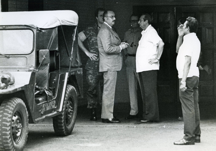 Anastasio Somoza Debayle y Francisco Urcuyo Maliaños, el presidente de las 24 horas