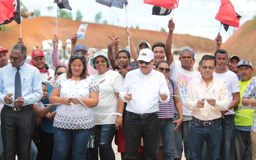 Inauguración carretera a Bluefields